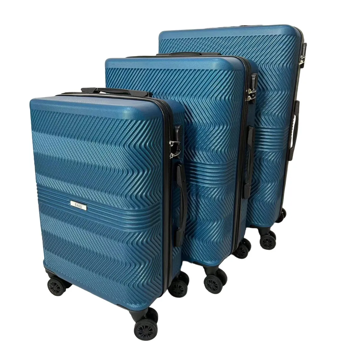 Fay ABS Hard shell Lightweight 360 Dual Spinning Wheels Combo Lock 28", 24", 20" 3 Piece Luggage Set