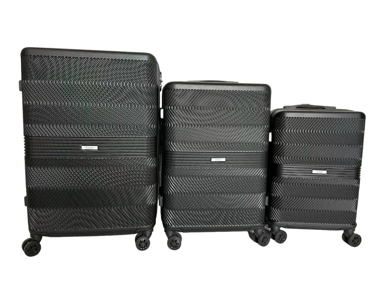 Fay ABS Hard shell Lightweight 360 Dual Spinning Wheels Combo Lock 28", 24", 20" 3 Piece Luggage Set