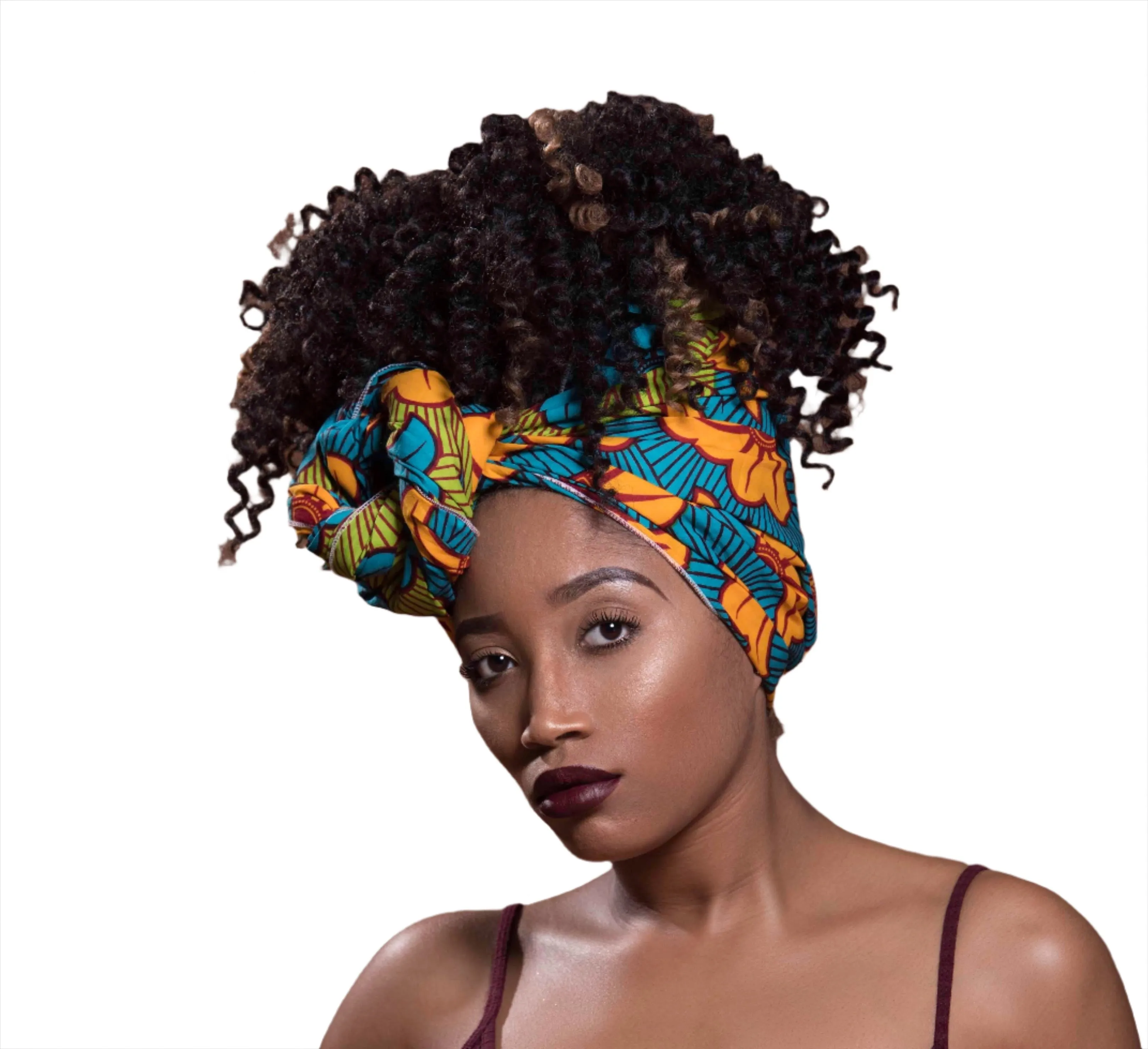 Faye African Print Headwrap