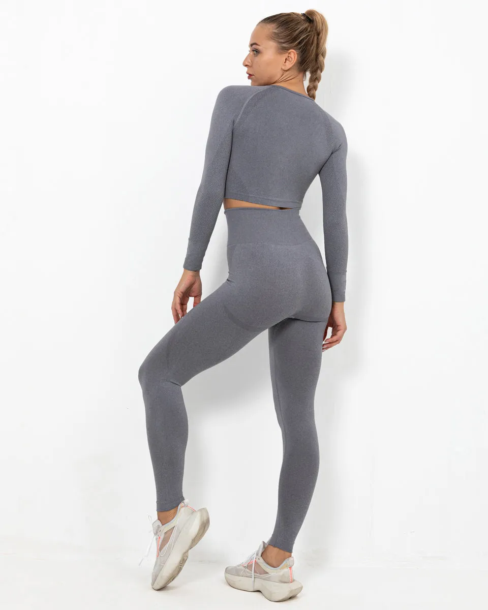 Felicity Seamless Leggings - Grey