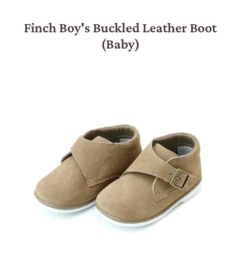 Finch  Buckled Leather Boot (Baby)