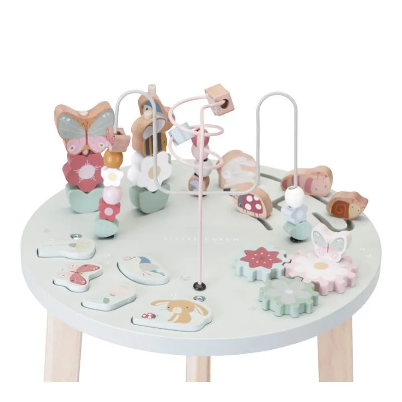 Flowers & Butterflies Wooden Activity Table