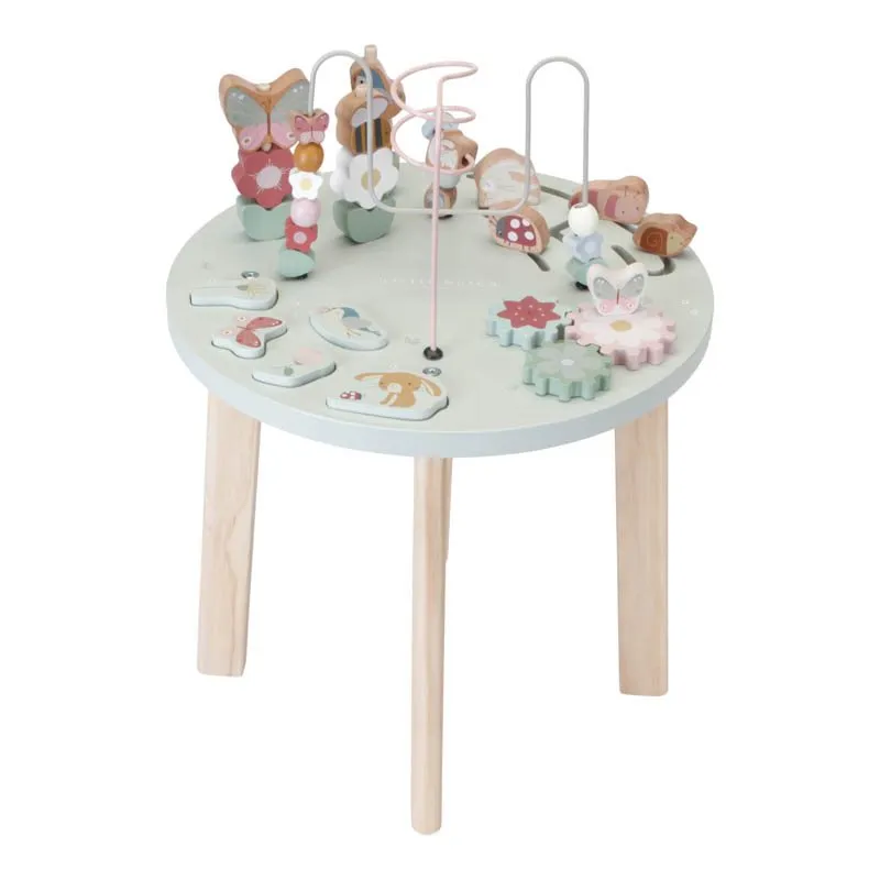 Flowers & Butterflies Wooden Activity Table