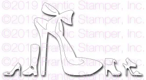 Frantic Stamper Precision Die - Shoe Closet