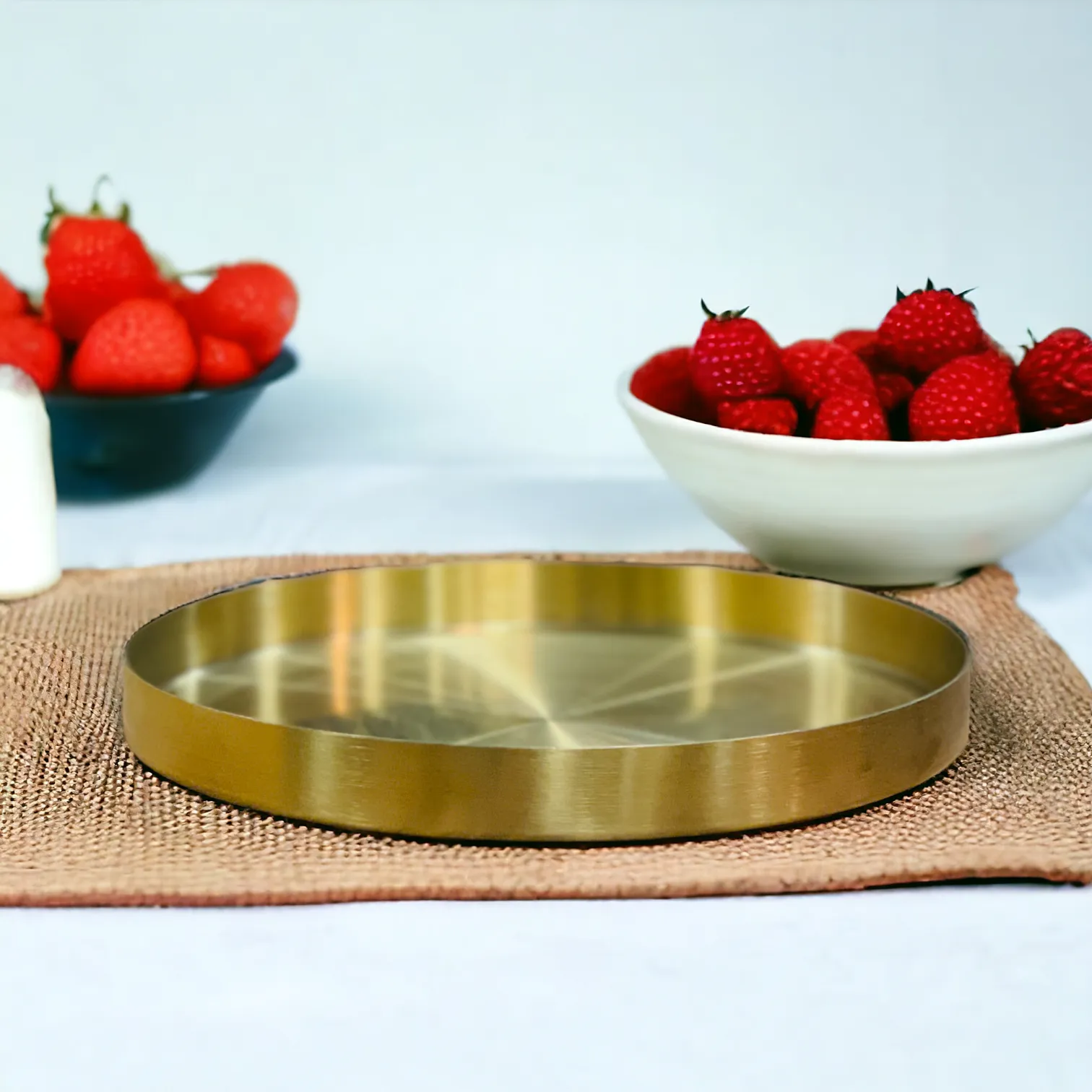 Golden Decorative Tray