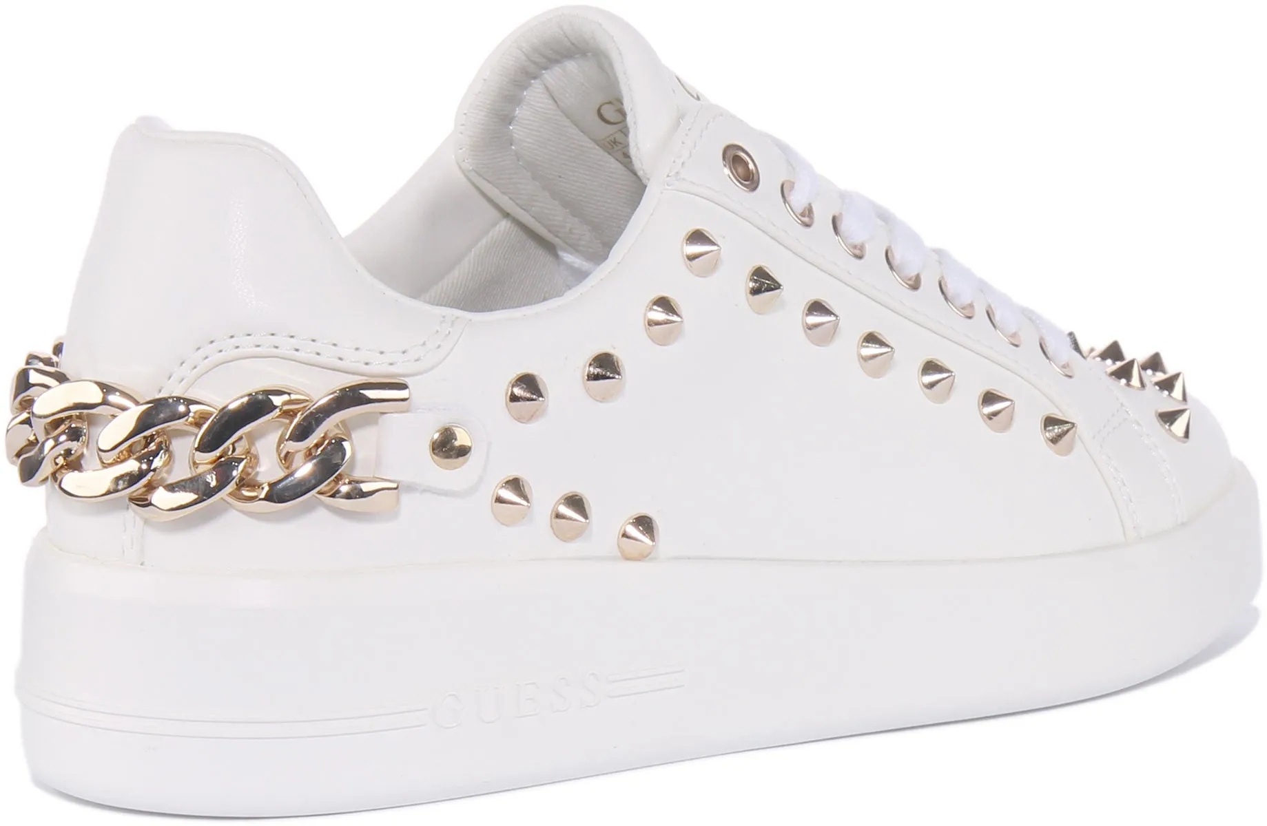 Guess Rennatta Studd In Cream For Women