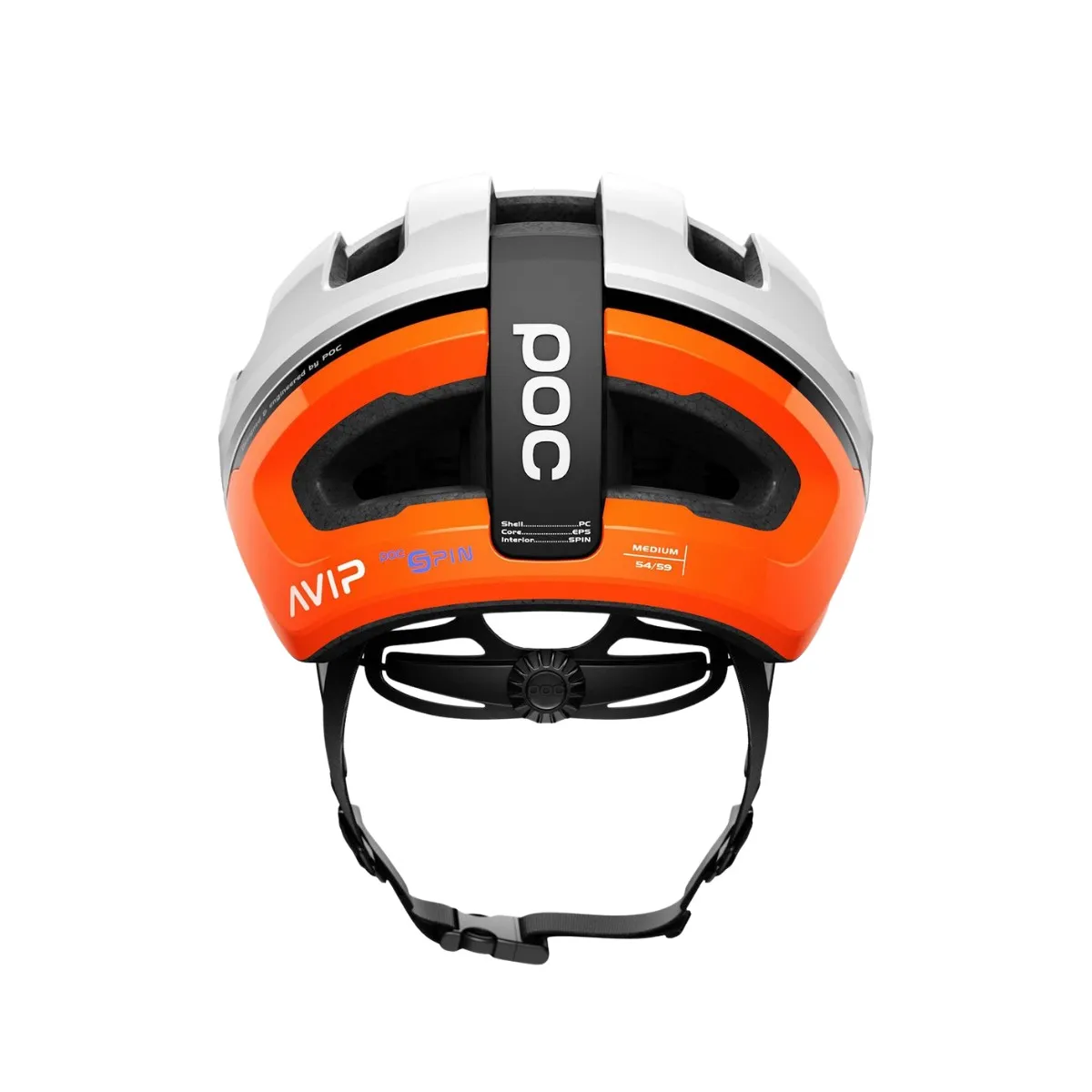 Helmet POC Omne Air Spin White Orange