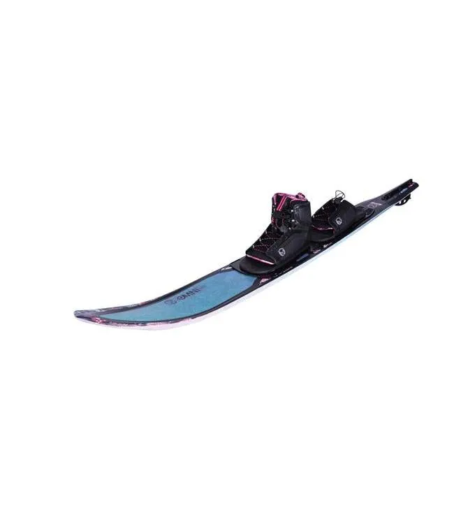 HO Girls Omni Slalom Ski with Stance Boot & RTP (2022)