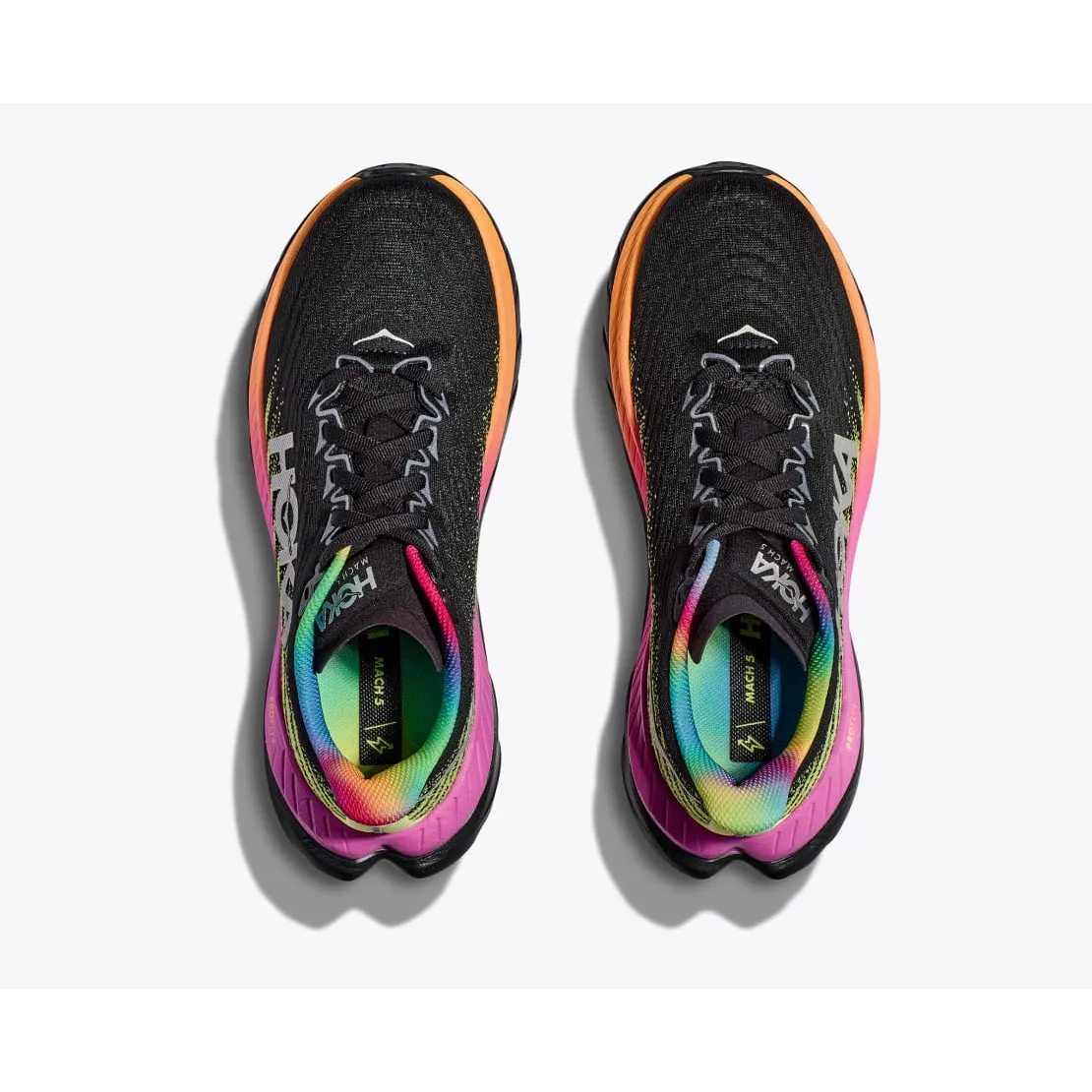 Hoka Women's Mach 5 (Black/Multi)