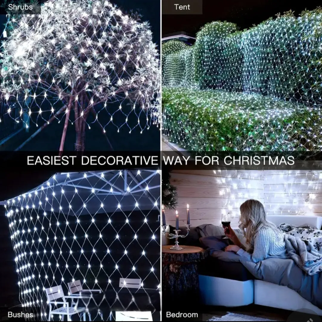 Holiday Cheer 4' x 6' Net LED Light Set - 100 Pcs. Multi-Color