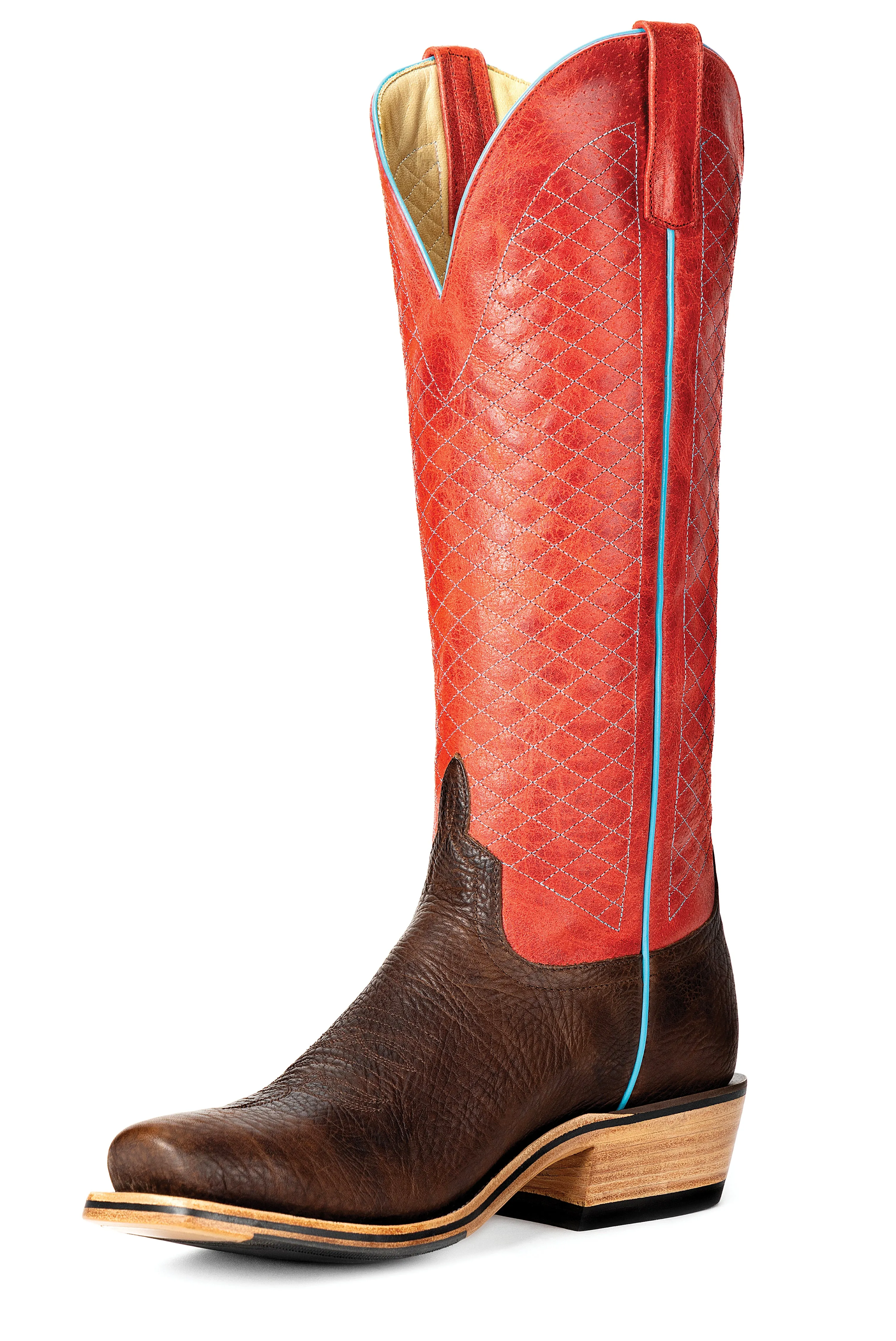 Horse Power Top Hand  | Brown Shrunken Shoulder 16" Boot