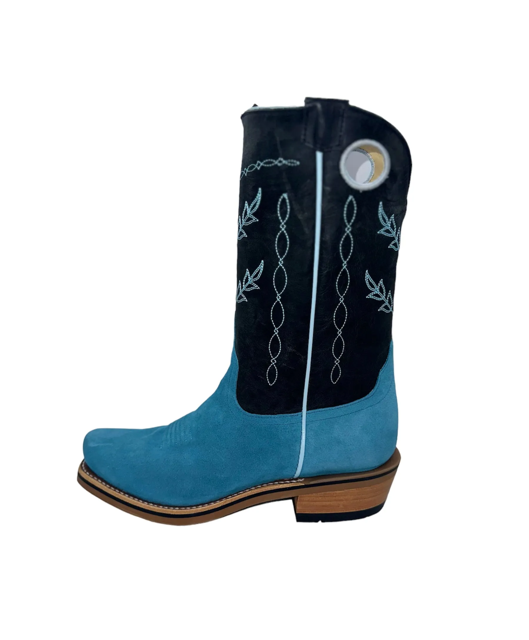 Horsepower Men's High Noon Turquoise Sueded Boot