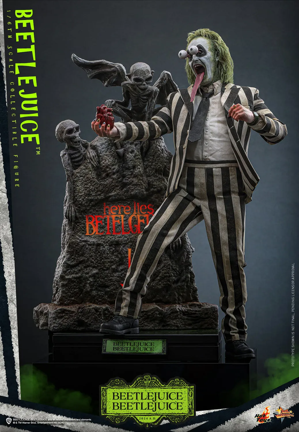 Hot Toys Beetlejuice Beetlejuice: Beetlejuice 1/6 Scale 12" Collectible Figure