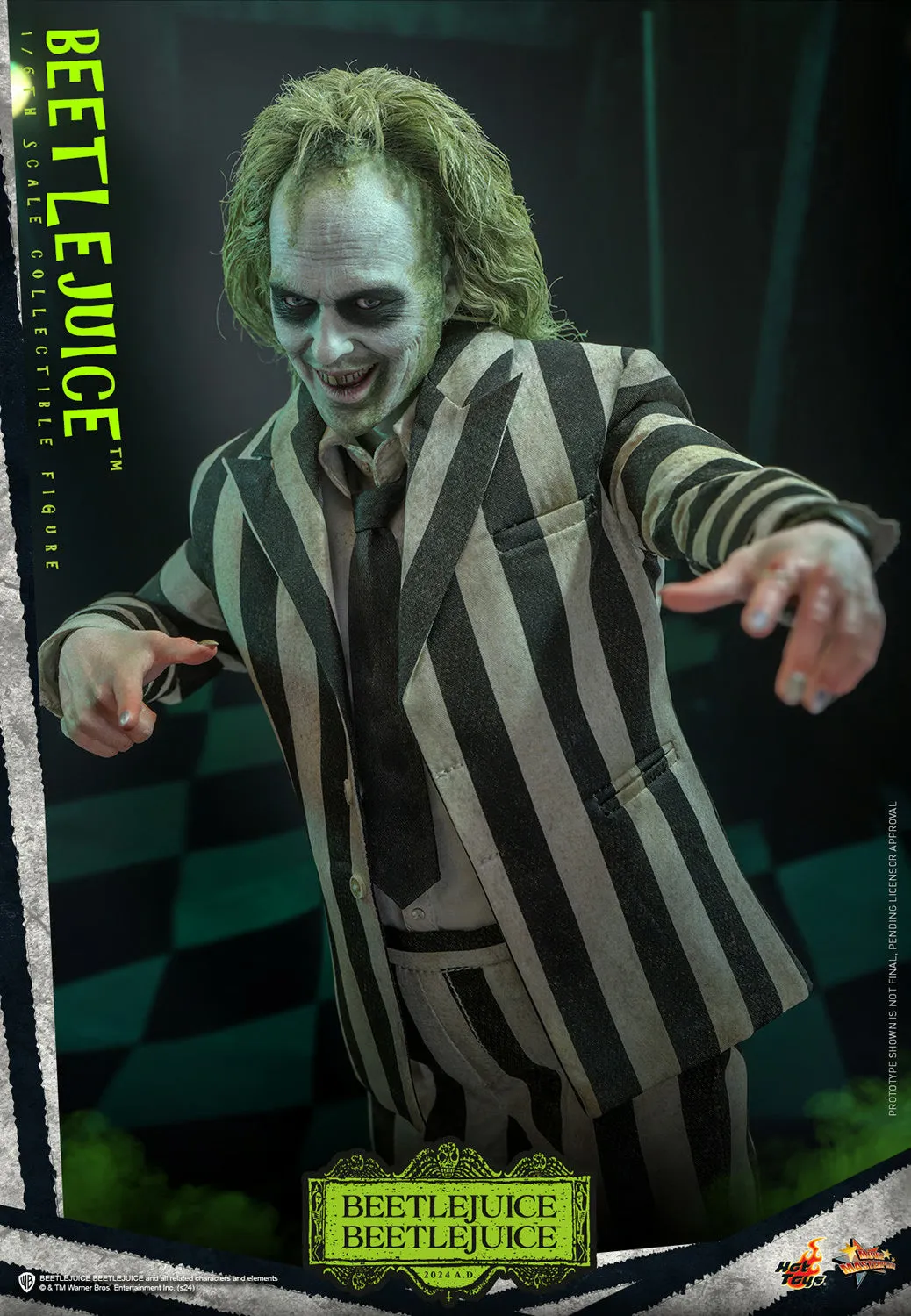 Hot Toys Beetlejuice Beetlejuice: Beetlejuice 1/6 Scale 12" Collectible Figure