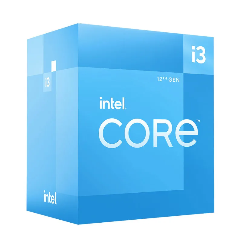 Intel 12Th Gen Core I3-12100F Lga1700 3.3Ghz 4-Core Cpu