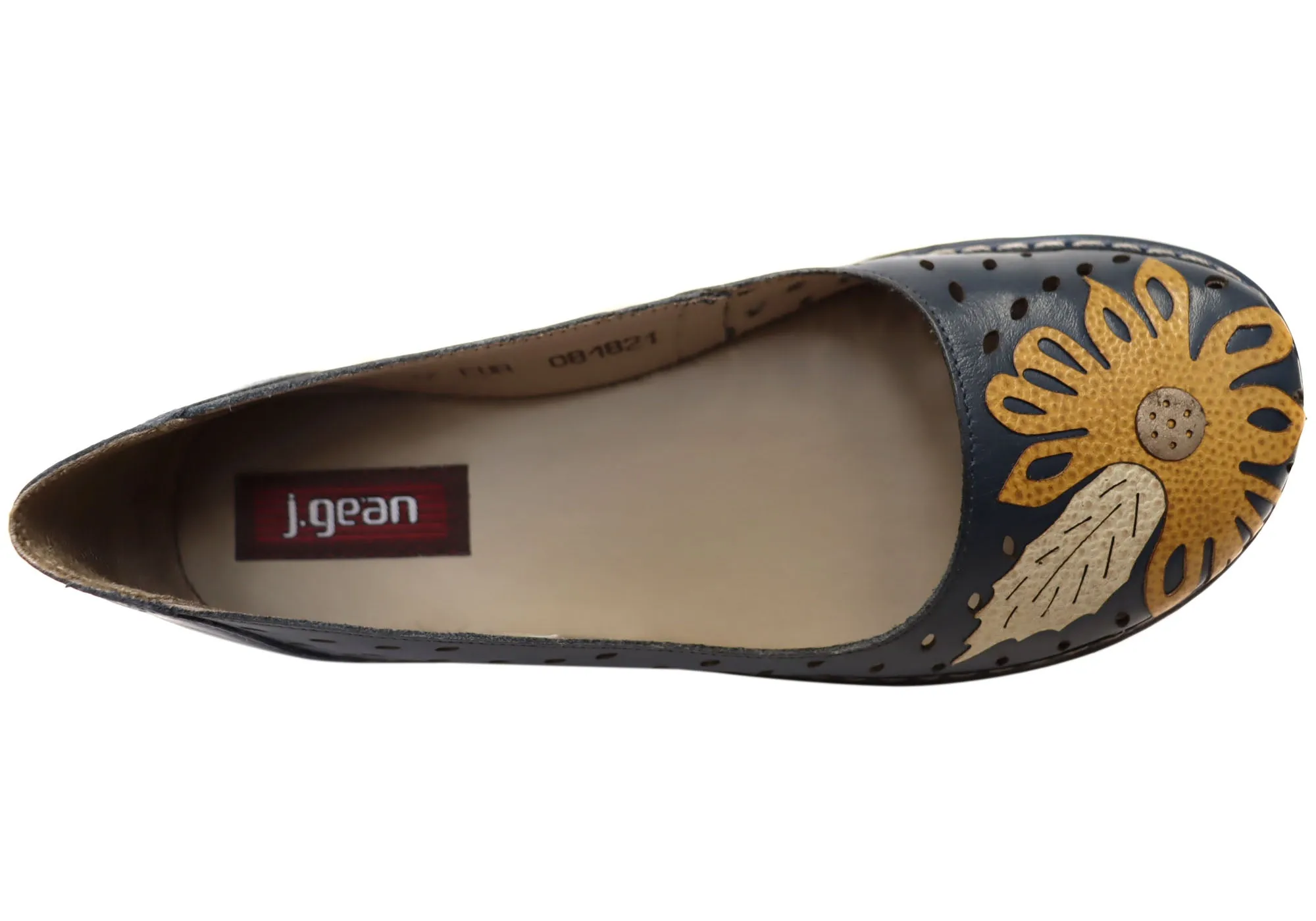 J Gean Leah Womens Comfortable Leather Shoes Made In Brazil