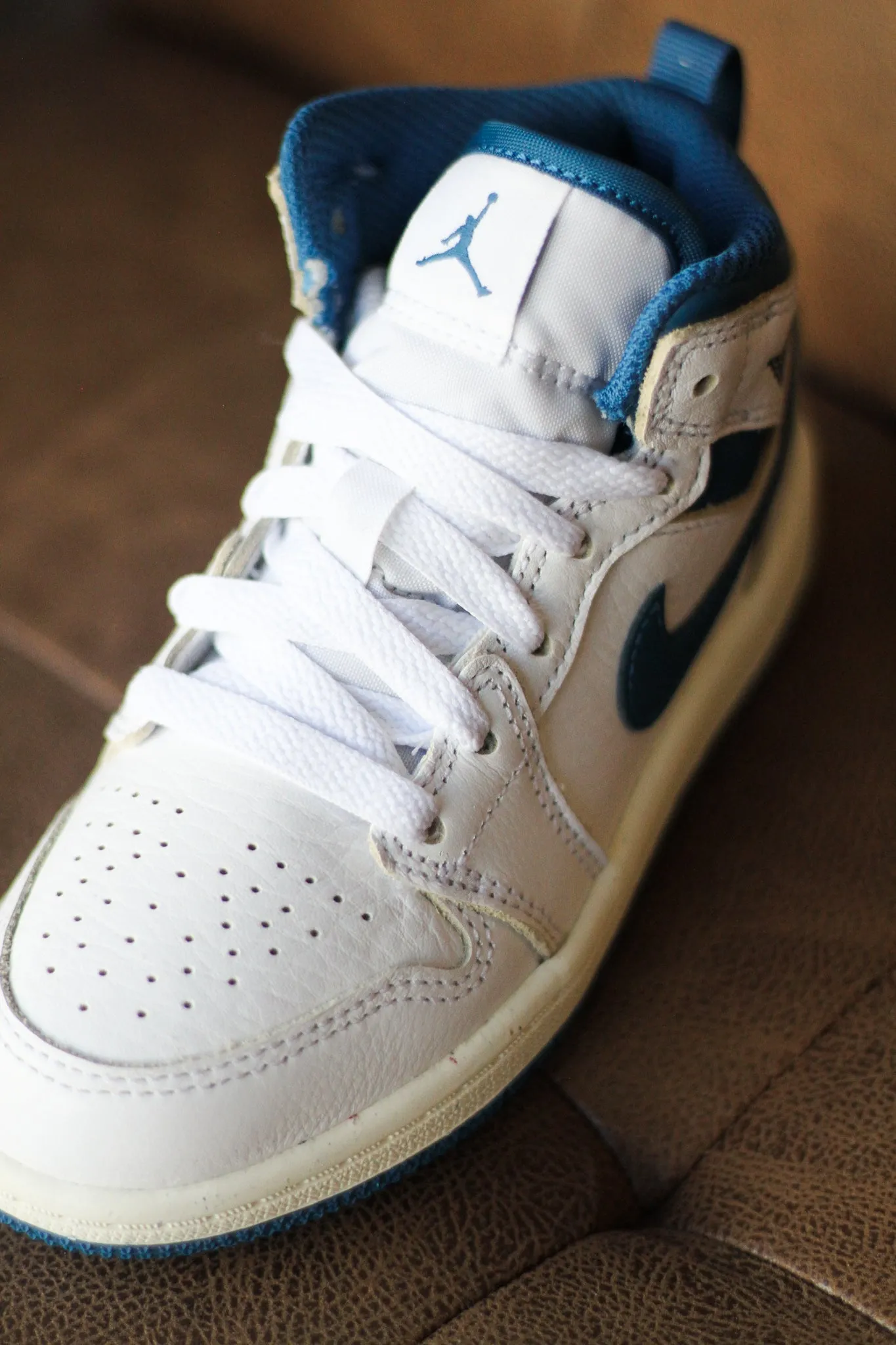 JORDAN 1 MID SE (PS) "INDUSTRIAL BLUE"