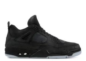 KAWS X AIR JORDAN 4 RETRO 'BLACK' sneakers, black