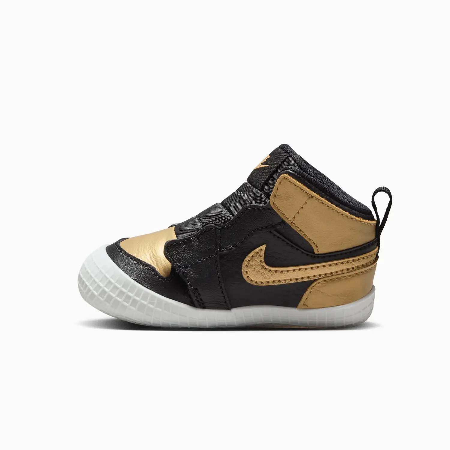 Kid's Air Jordan 1 Retro High OG "Black Metallic Gold" Infants