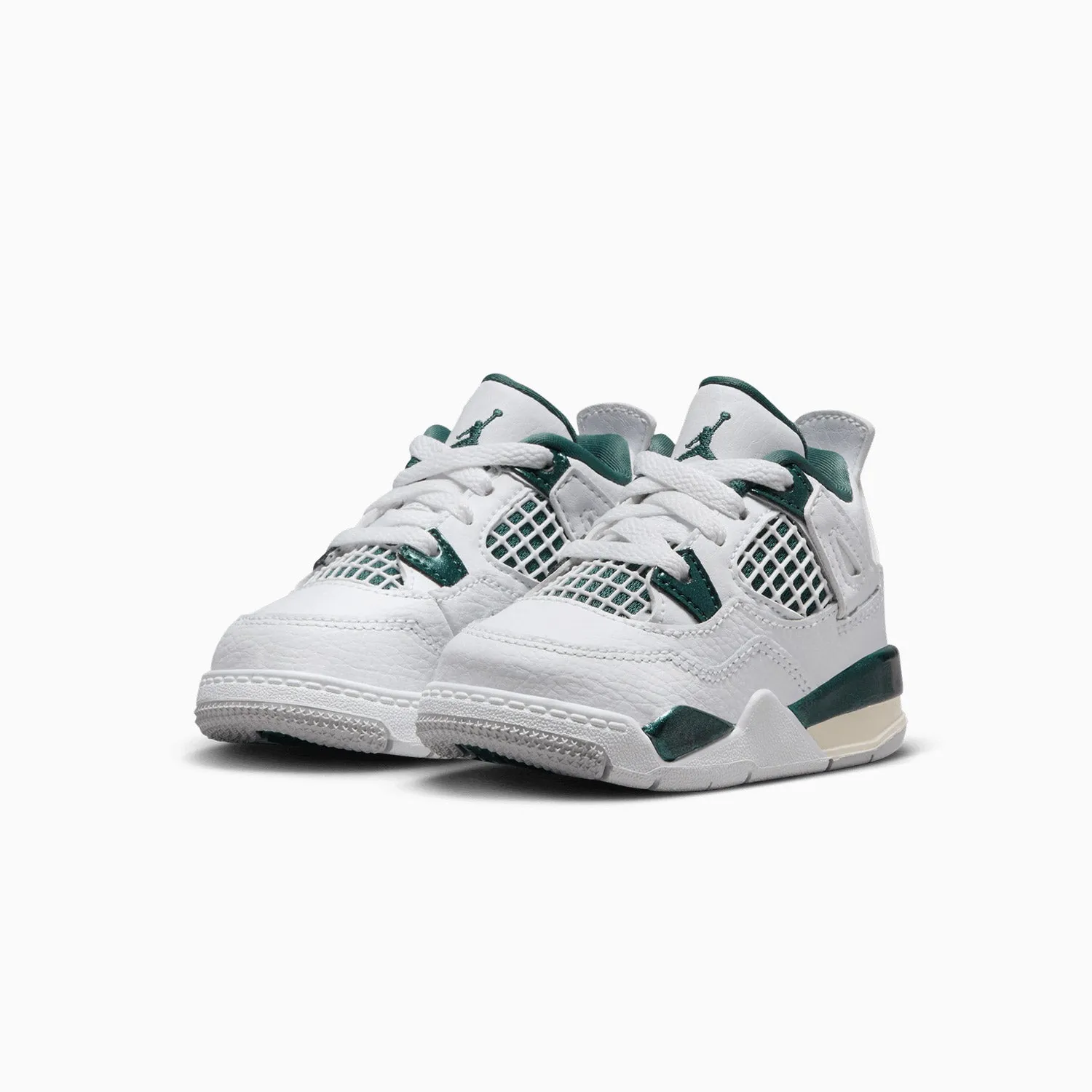 Kid's Air Jordan 4 Retro "Oxidized Green" Toddlers