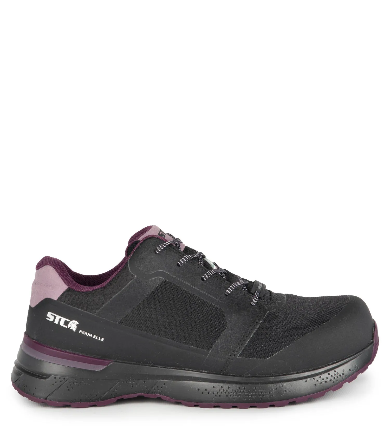 LadyFit, Black | Women's Ultra Lightweight Athletic Work Shoes