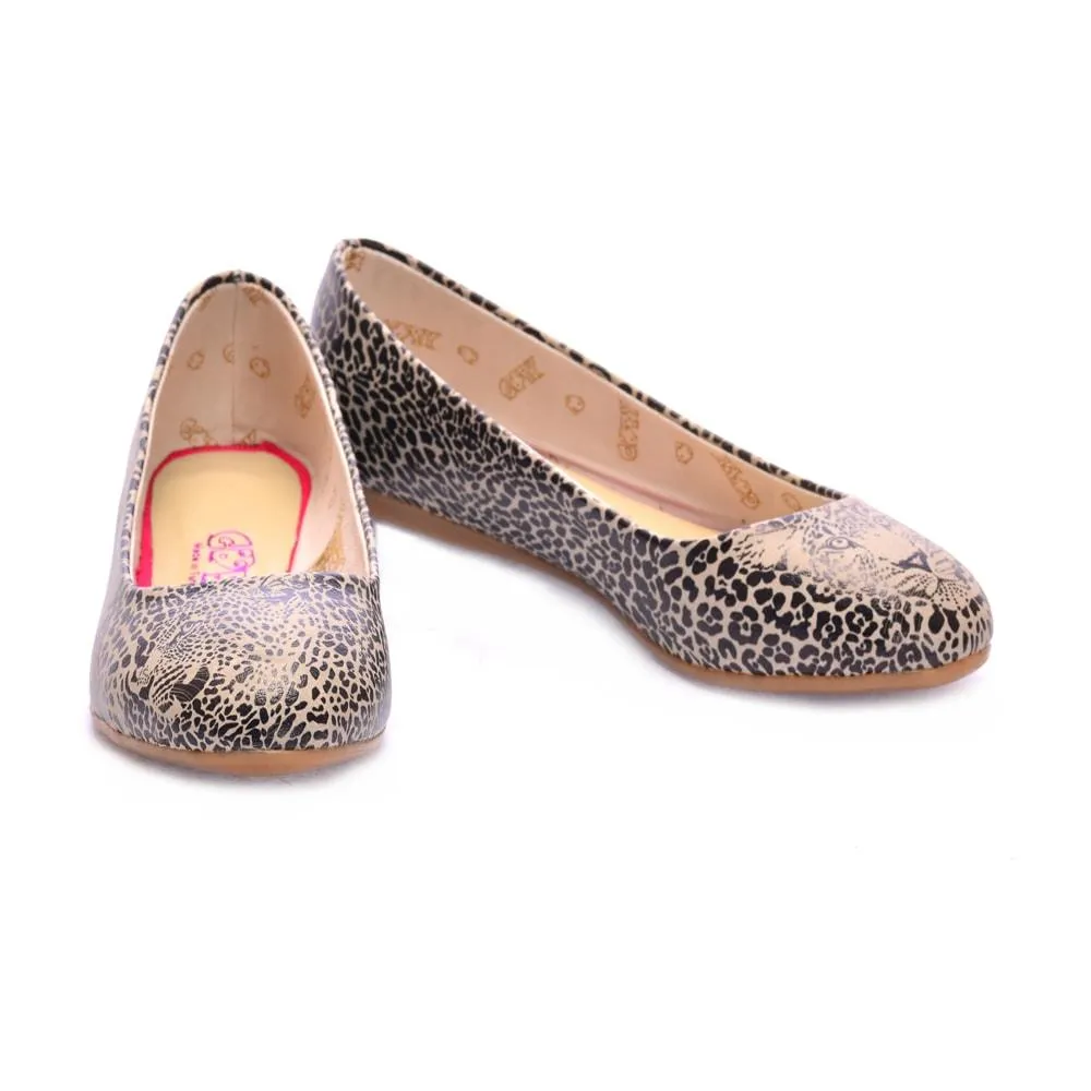 Leopard Look Ballerinas Shoes 1089