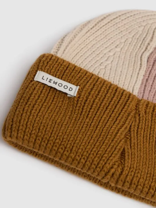 Liewood   Organic cotton knit beanie 