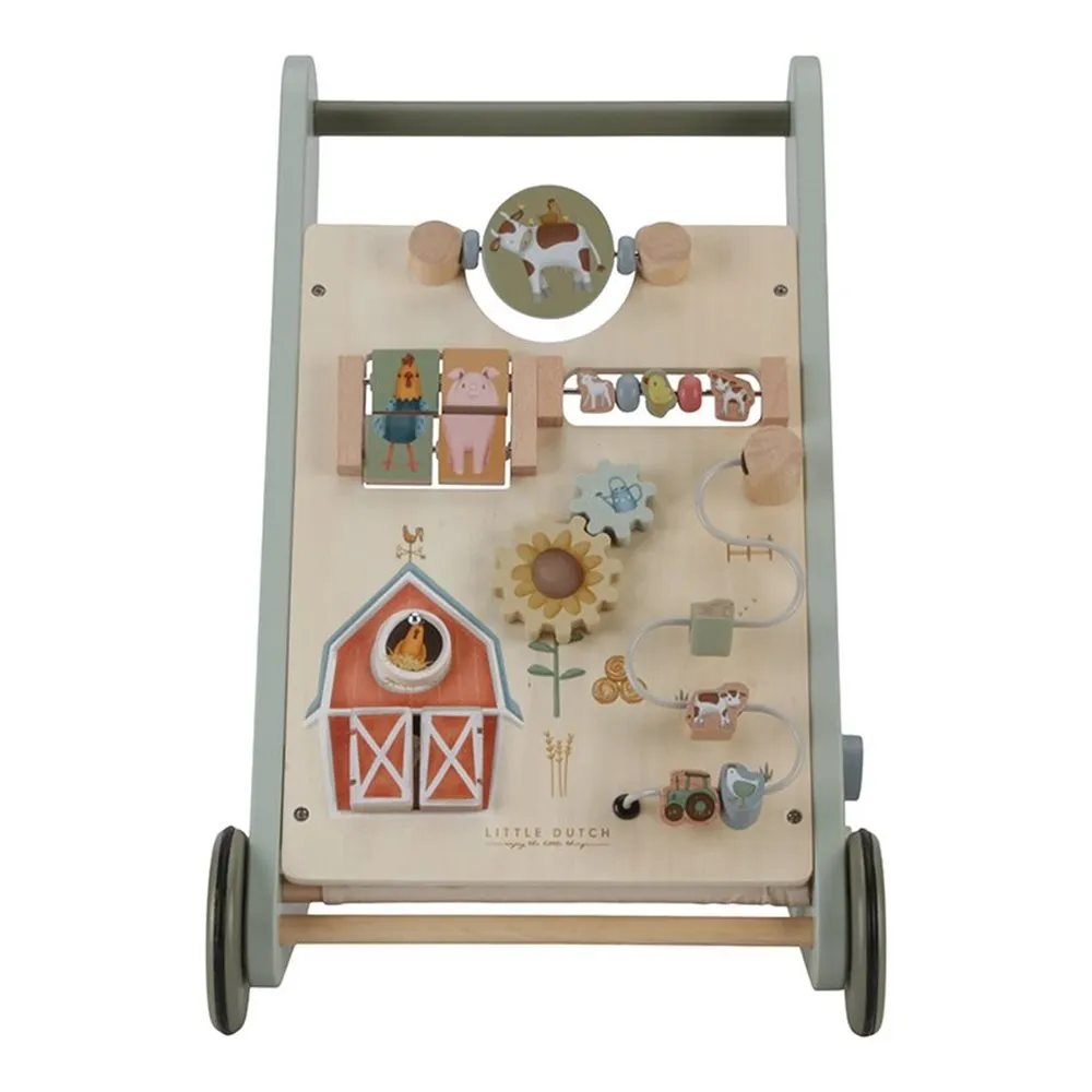 Little Dutch Multi Activity Walker | Little Farm