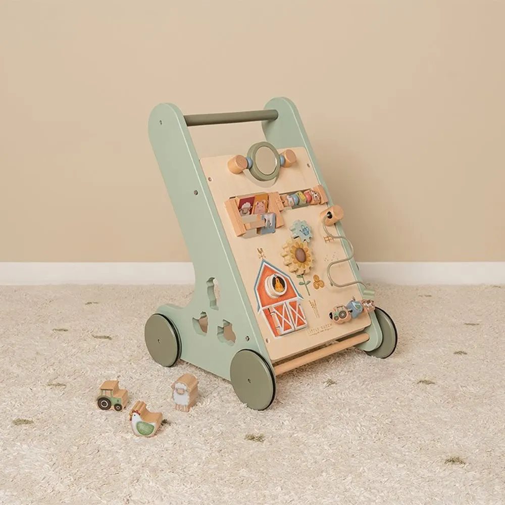 Little Dutch Multi Activity Walker | Little Farm