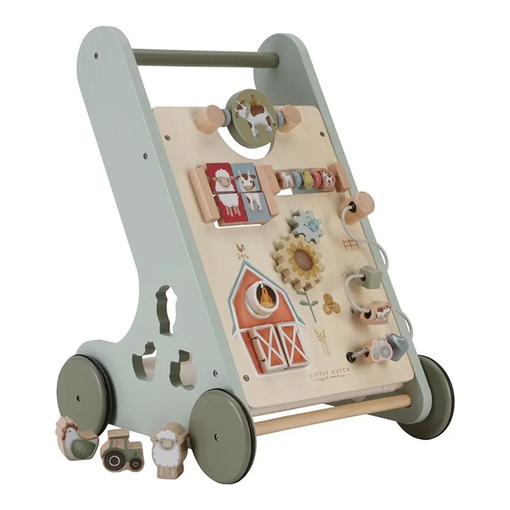 Little Dutch Multi Activity Walker | Little Farm