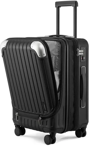 Luggage, Black, 20 Inch Casual and Business