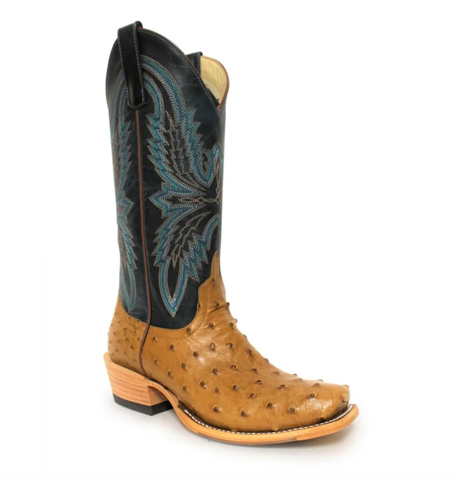 M9503 - Macie Bean Women's Antique Saddle FQ Ostrich Boot