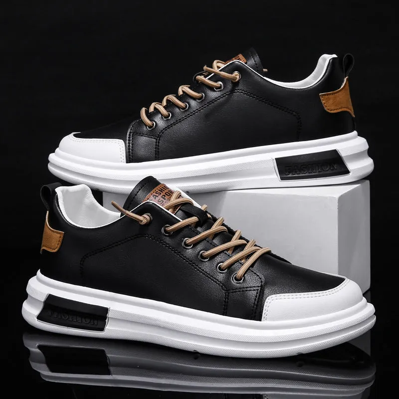 Men's casual leather shoes