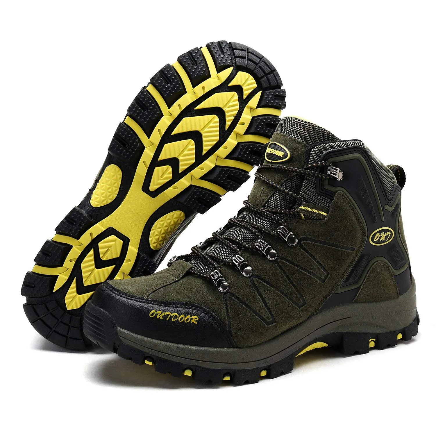 Men's Mid Trekking Hiking Boots Outdoor Lightweight Hiker