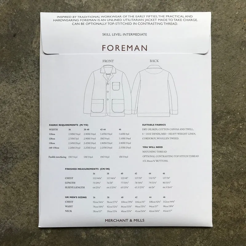 Merchant & Mills The Foreman