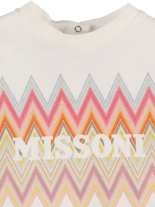 Missoni   Printed cotton jersey t-shirt 