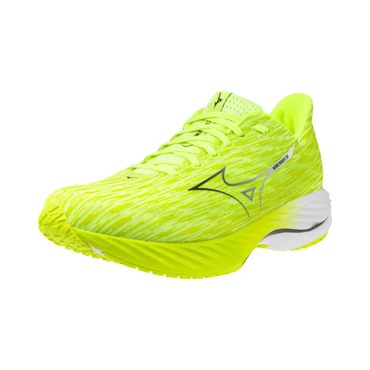 Mizuno Wave Rider 28 Mens | Mizuno Neo Lime/black/acid Lim