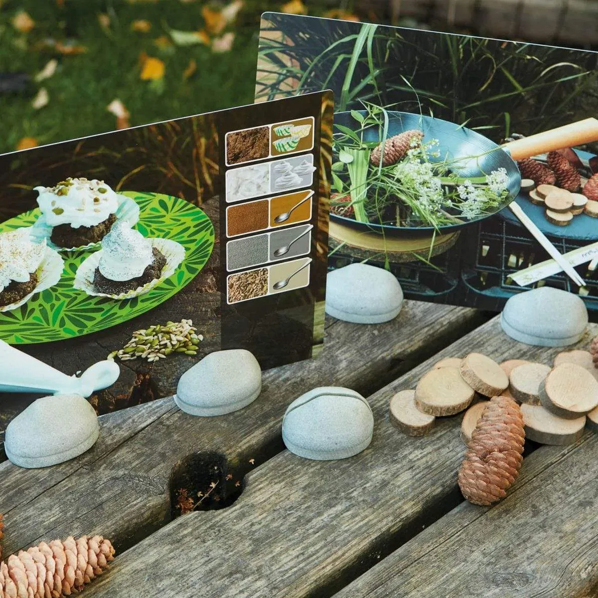 Mud Kitchen Activity Cards