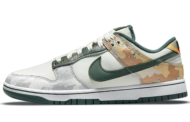 Multi-camo Nike Dunk Low SE Sail