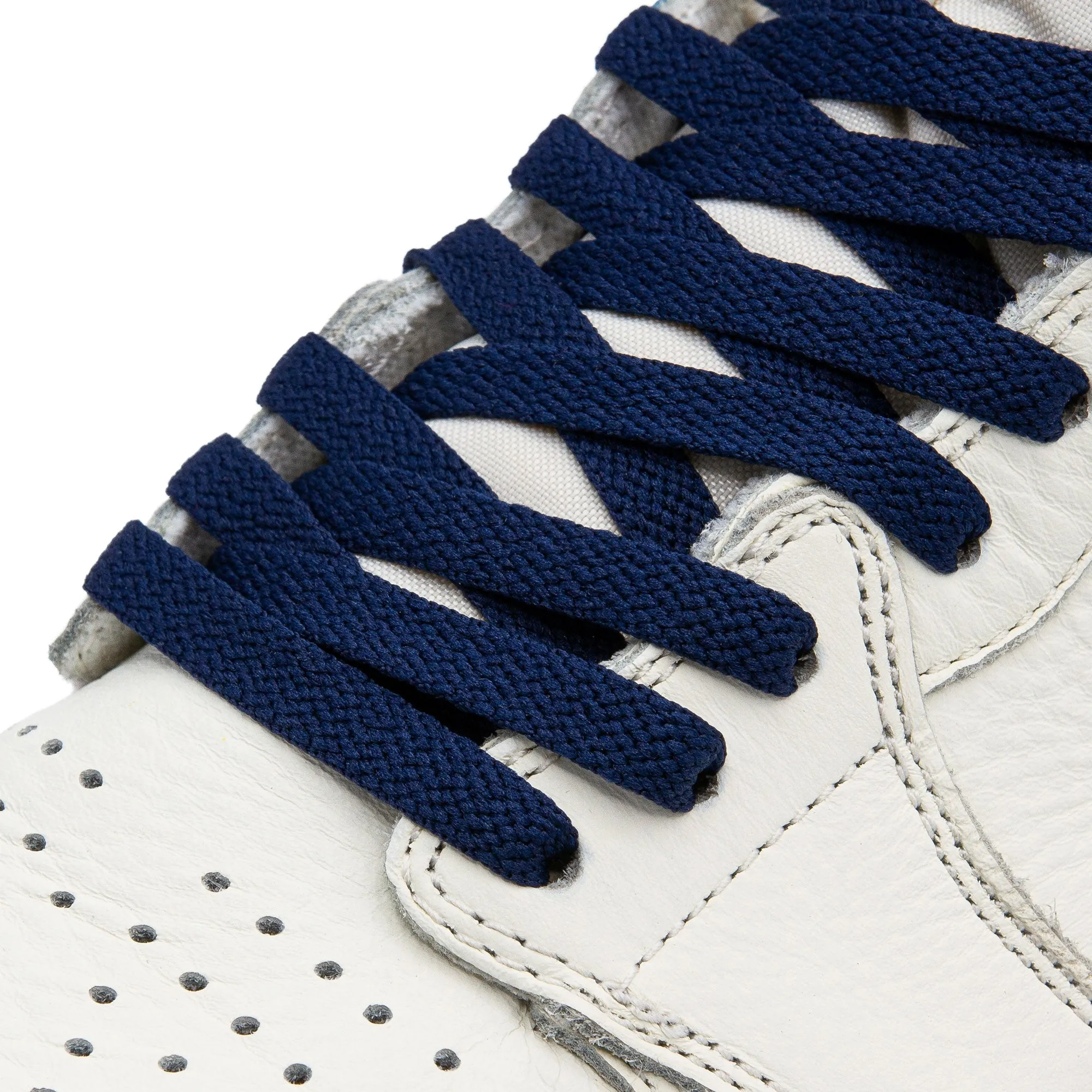 Navy Blue Jordan 1 Replacement Shoelaces