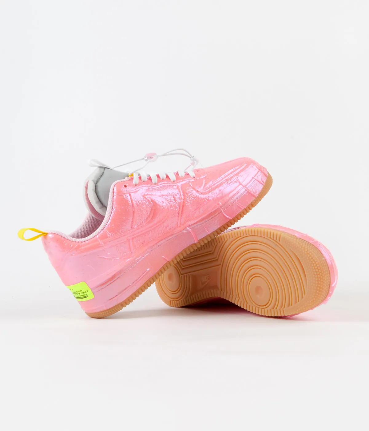 Nike Air Force 1 Experimental Shoes - Racer Pink / Arctic Punch - Sail - Opti Yellow