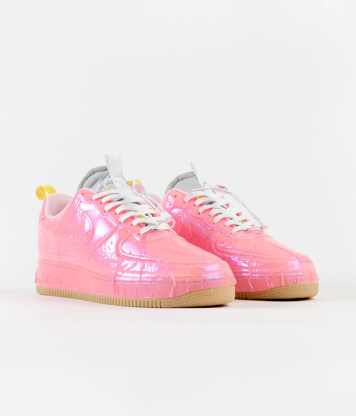 Nike Air Force 1 Experimental Shoes - Racer Pink / Arctic Punch - Sail - Opti Yellow