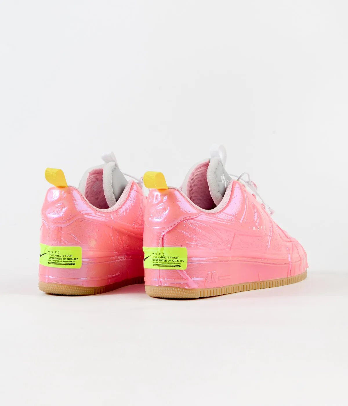 Nike Air Force 1 Experimental Shoes - Racer Pink / Arctic Punch - Sail - Opti Yellow