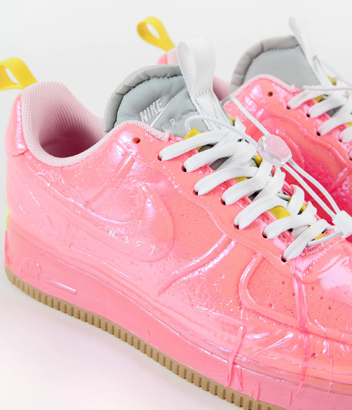 Nike Air Force 1 Experimental Shoes - Racer Pink / Arctic Punch - Sail - Opti Yellow