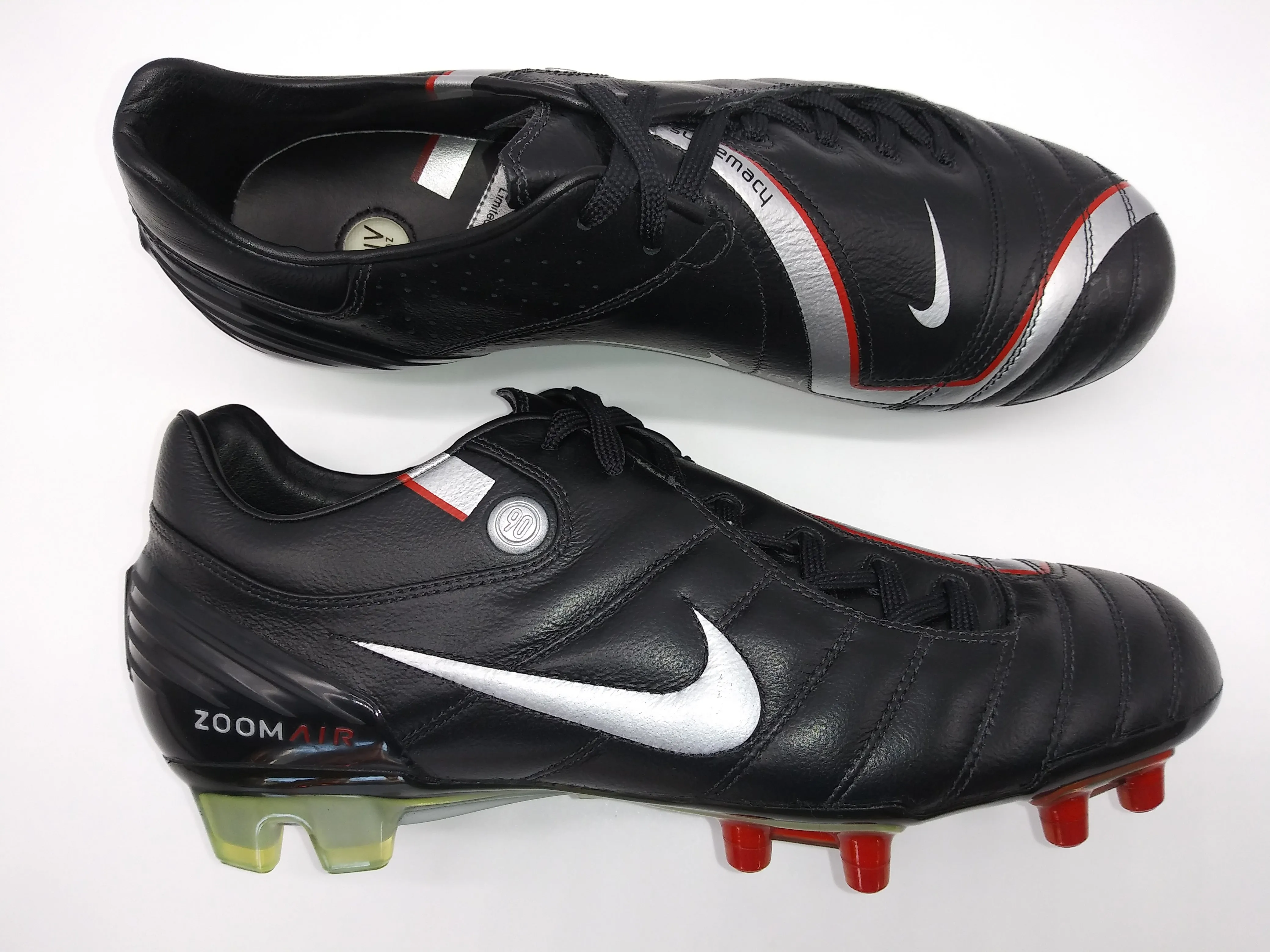 Nike Air Zoom T90 Supremacy K FG Black Silver