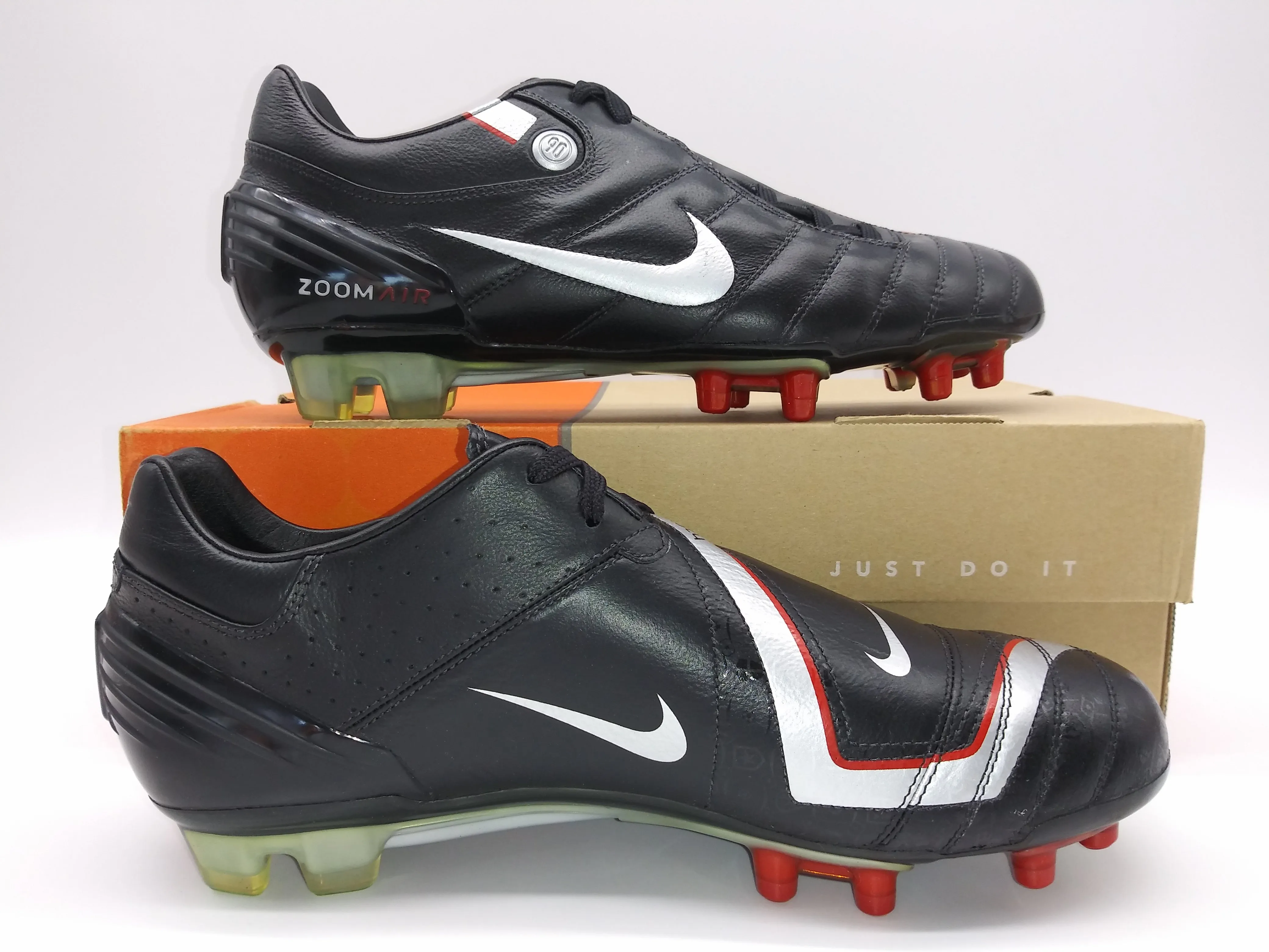 Nike Air Zoom T90 Supremacy K FG Black Silver