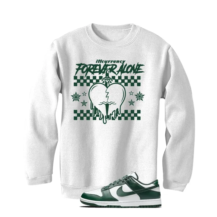 Nike Dunk Low Michigan State White T-Shirt (Forever Alone)