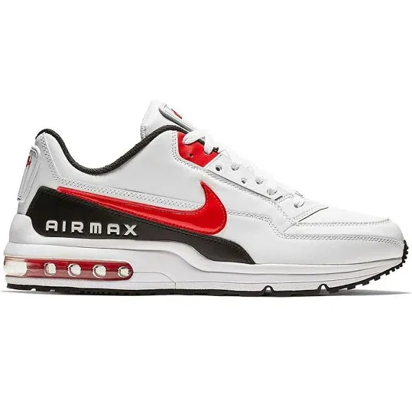 Nike Men's Air Max LTD 3 Shoes - White / University Red / Black