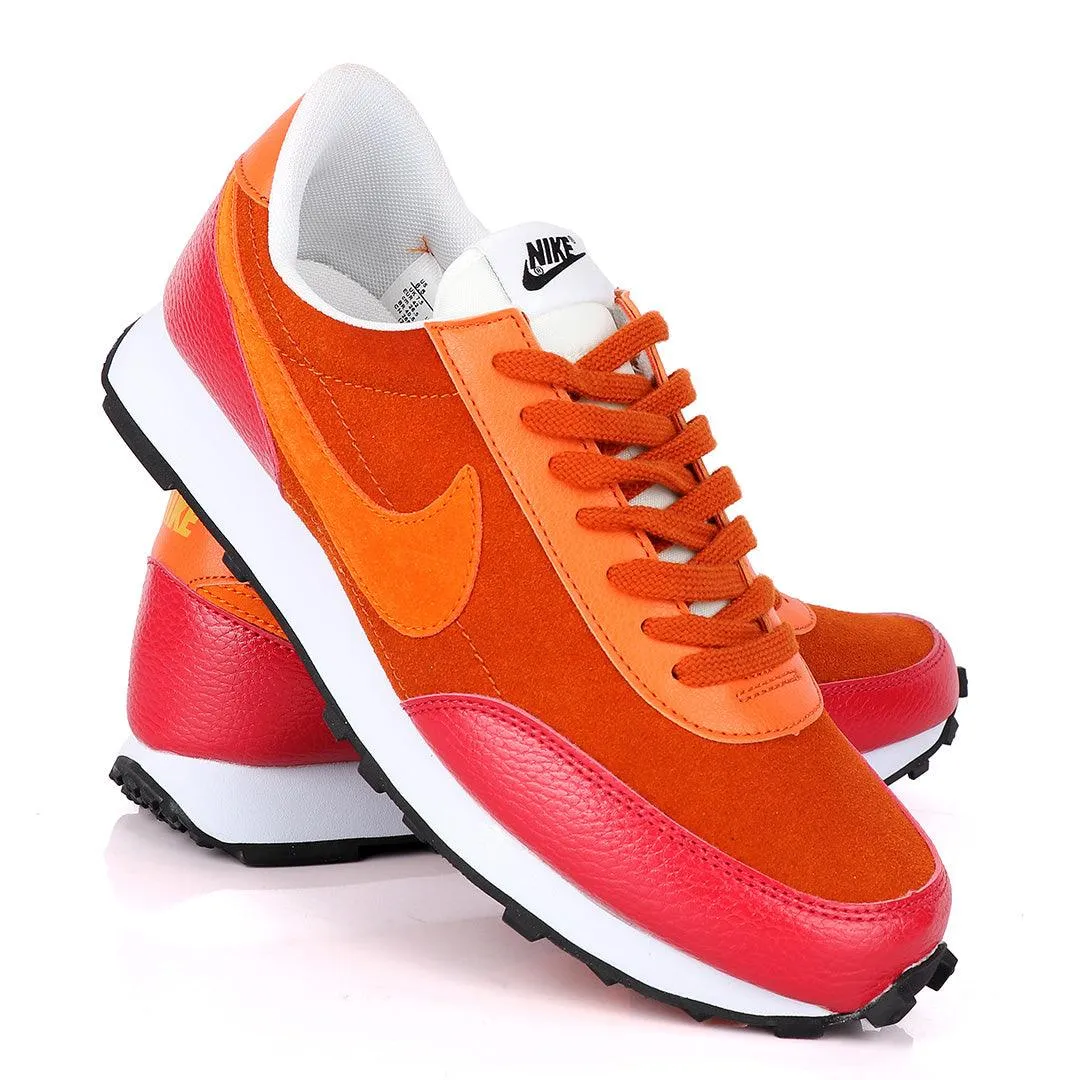 NK Dbreak SP Orange and Pink Sneakers