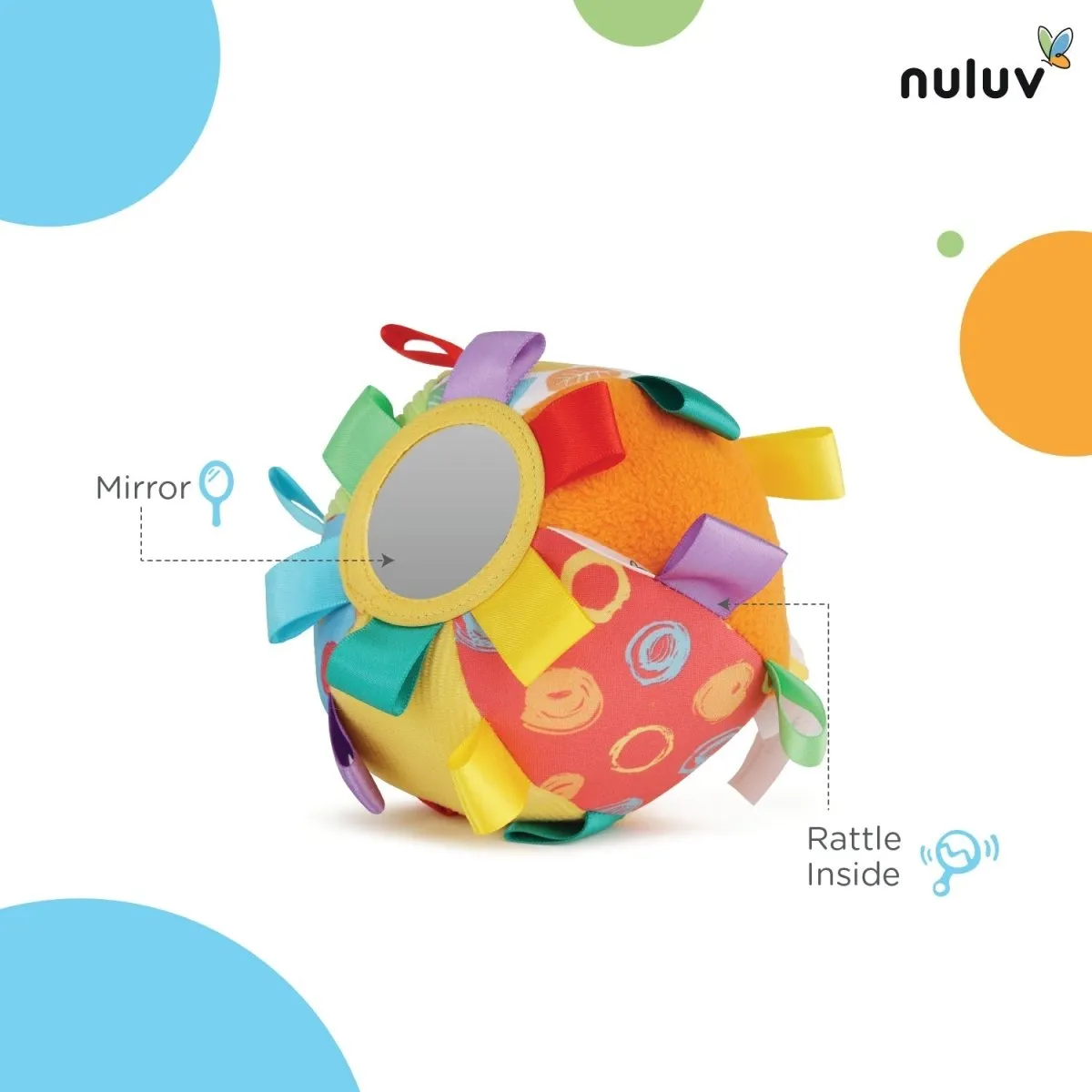 Nuluv Activity Ball-2- Mirror